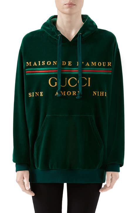 cheap gucci hoodie womens|gucci oversized hoodie.